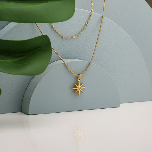 Celeste Dual Chain Necklace