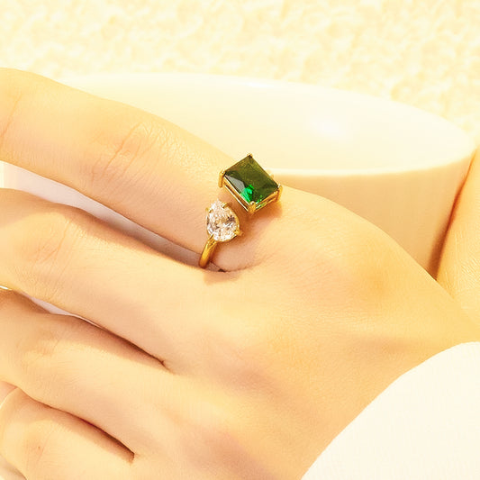 Emerald Radiance Ring