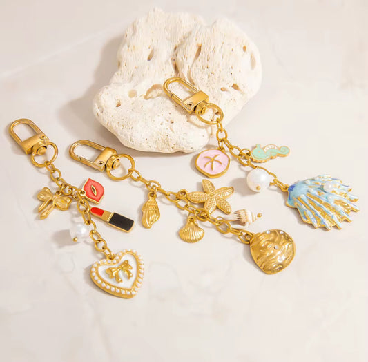 Coastal Chic Bag Charm