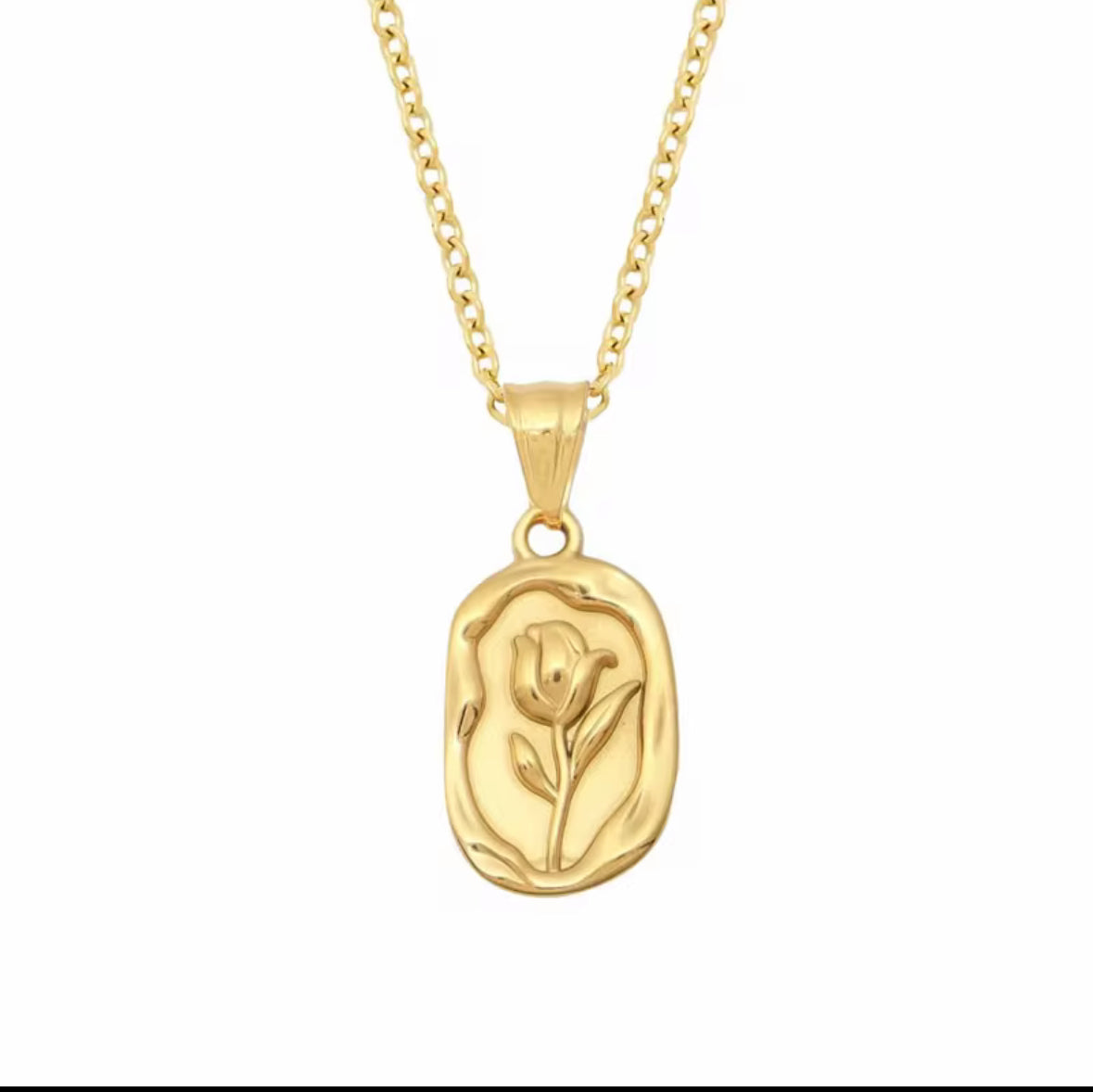 Flora Medallion Necklace