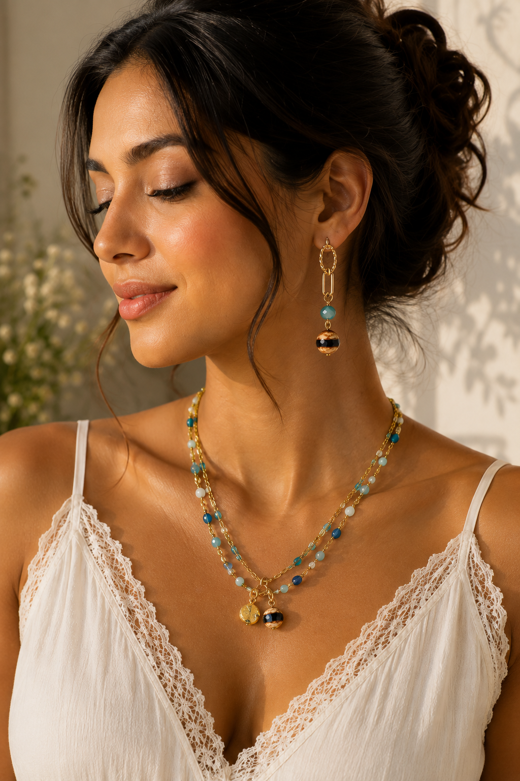 Elara Cascade Necklace